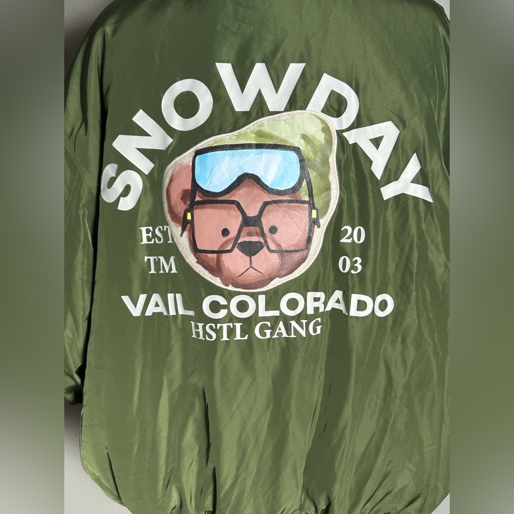 Hustle Gang Green Snowday Jacket men’s 2xl - Picture 6 of 16